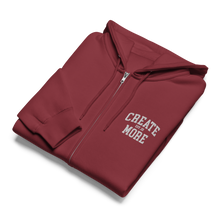 Load image into Gallery viewer, Embroidered Create More Zip Up hoodie
