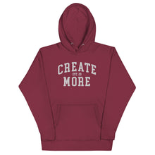 Load image into Gallery viewer, Limited Edition - Classic Create More Embroidered Premium Hoodie