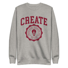 Load image into Gallery viewer, Create More Varsity Sweatshirt