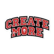 Load image into Gallery viewer, Create More Varsity Stickers