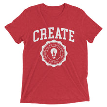 Load image into Gallery viewer, Create Varsity, Tri Blend Butter Soft Tee