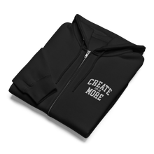 Load image into Gallery viewer, Embroidered Create More Zip Up hoodie
