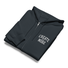 Load image into Gallery viewer, Embroidered Create More Zip Up hoodie
