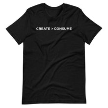 Load image into Gallery viewer, Create &gt; Consume Classic Tee
