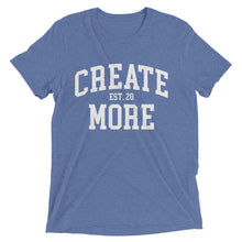 Load image into Gallery viewer, Create More Classic, Tri-Blend Butter Soft Tee

