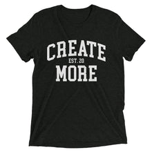 Load image into Gallery viewer, Create More Classic, Tri-Blend Butter Soft Tee
