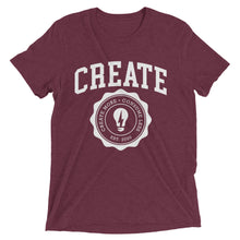 Load image into Gallery viewer, Create Varsity, Tri Blend Butter Soft Tee
