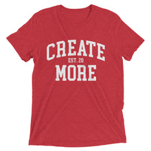 Load image into Gallery viewer, Create More Classic, Tri-Blend Butter Soft Tee
