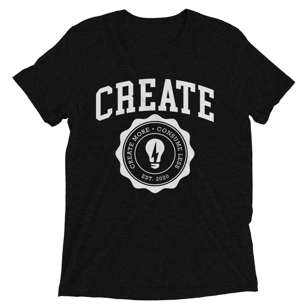 Create Varsity, Tri Blend Butter Soft Tee