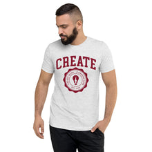 Load image into Gallery viewer, Create Varsity Lite, Try Blend Butter Soft Tee
